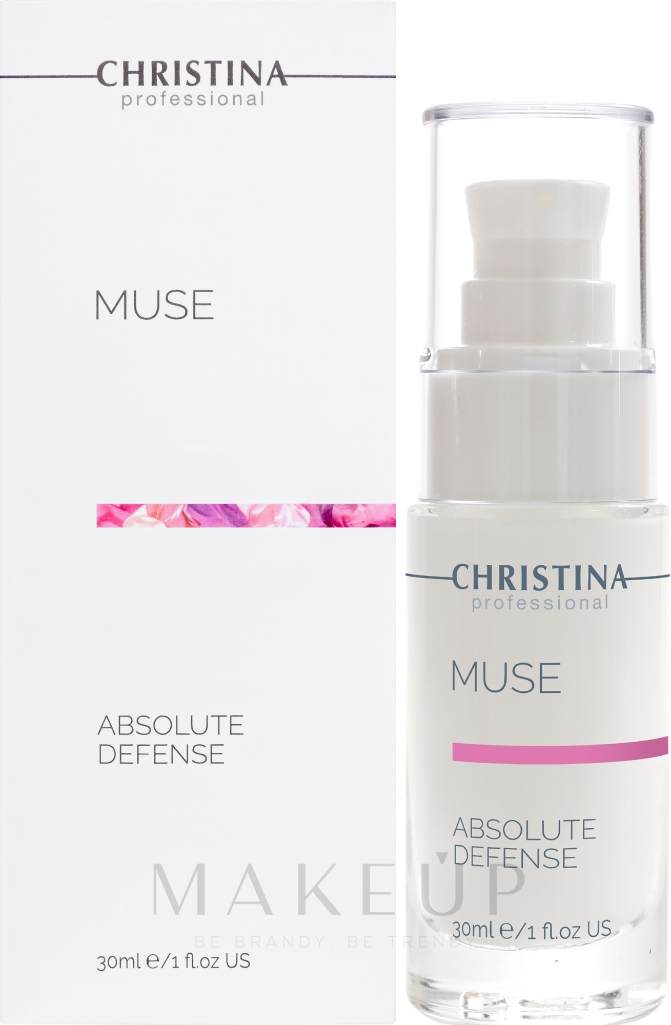 Schützendes Anti-Falten Gesichtsserum mit Zitronensäure und Sojaproteinen - Christina Muse Absolute Defence — Bild 30 ml