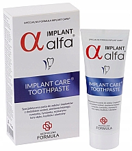 Düfte, Parfümerie und Kosmetik Zahnpasta für Implantate - Alfa Implant Care Toothpaste