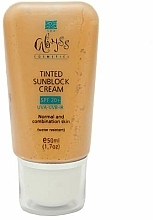 Düfte, Parfümerie und Kosmetik Getönte Sonnenschutzcreme für normale und Mischhaut - Spa Abyss Tinted Sunblock Cream SPF 20+