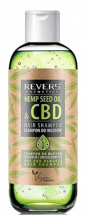 Shampoo - Revers Hair Shampoo With Natural Hemp Oil With CBD — Bild N1