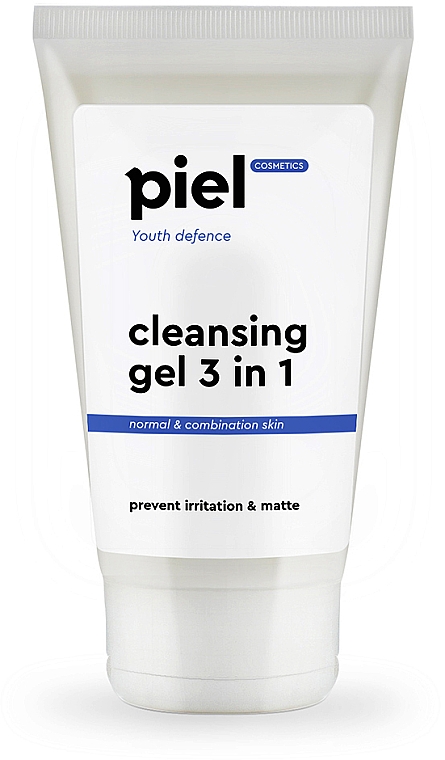 Porenminimierendes Gesichtsgel für gemischte und fettige Haut - Piel cosmetics Youth Defense Gel Cleanser — Bild N1