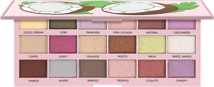 Lidschattenpalette - I Heart Revolution Tasty Coconut Eyeshadow Palette — Bild N1