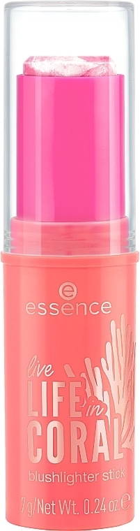 Rouge-Stift für das Gesicht  - Essence Live Life In Coral Blushlighter Stick — Bild N2