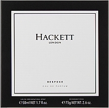 Hackett London Bespoke - Duftset (Eau de Parfum 50ml + Deostick 75g)  — Bild N1
