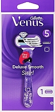 Düfte, Parfümerie und Kosmetik Rasierer mit 1 Ersatzklingen - Gillette Venus Swirl FlexiBall