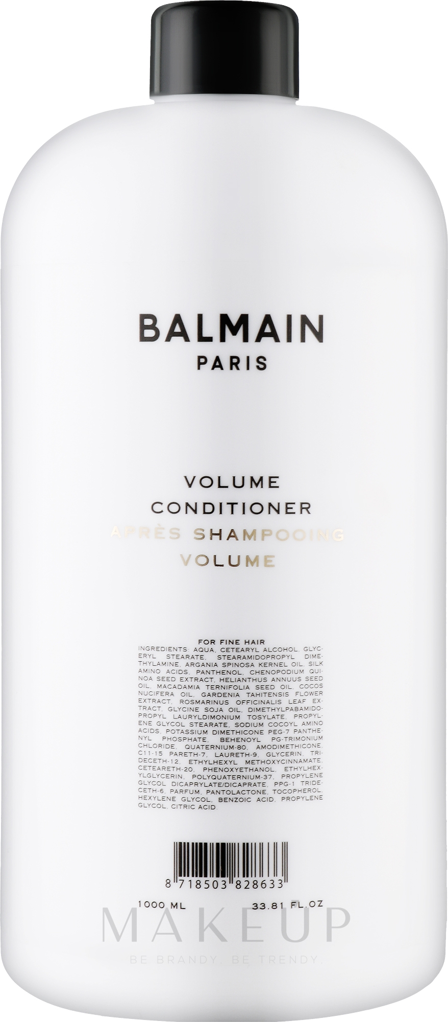 Pflegender Conditioner für mehr Volumen - Balmain Paris Hair Couture Volume Conditioner — Bild 1000 ml