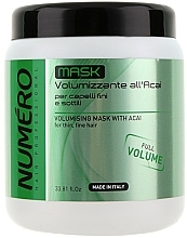 Haarmaske für mehr Volumen mit Acai-Extrakt - Brelil Numero Volumising Mask — Bild N3