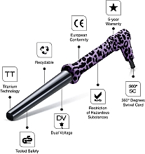 Lockenstab 18-25 mm - Golden Curl The Wild Purple Curler  — Bild N4