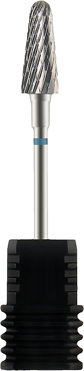 Nagelfräser Kegel blau Durchmesser 6 mm Arbeitsteil 14 mm - Staleks Pro — Bild N1
