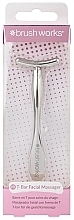 T-Bar für die Gesichtsmassage - Brushworks Zinc T-Bar Facial Massager — Bild N1