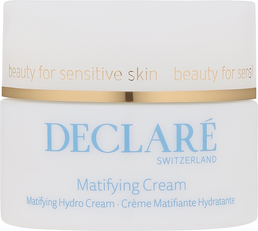 Mattierende und feuchtigkeitsspendende Gesichtscreme - Declare Matifying Hydro Cream — Bild N1