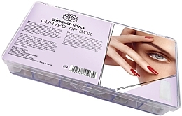 Nagelverlängerungsspitzen Größe 1-10 - Alessandro International Curved Tip Box  — Bild N1