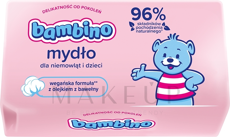 Milde Seife mit Lanolin für Babys und Kinder - NIVEA Bambino Soap — Bild 90 g