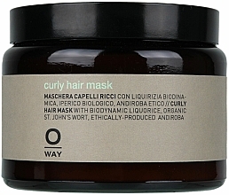 Düfte, Parfümerie und Kosmetik Pflegende und feuchtigkeitsspendende Maske für lockiges Haar - Rolland Oway BeCurly Mask (Glas)