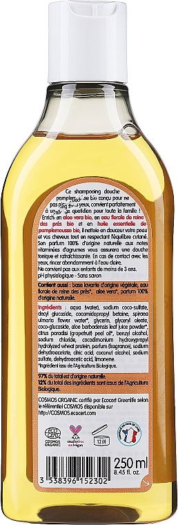 2in1 Seifenfreies Körper- und Haarshampoo mit Grapefruit - Coslys Body And Hair Shampoo Grapefruit — Bild N2