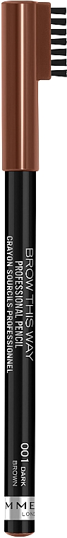 Augenbrauenstift - Rimmel Brow This Way Professional Eyebrow Pencil — Foto N1