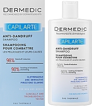 Anti-Schuppen Shampoo - Dermedic Capilarte Shampoo — Bild N2