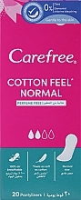 Düfte, Parfümerie und Kosmetik Slipeinlagen mit Baumwollextrakt 20 St. - Carefree Cotton Unscented Pantyliners