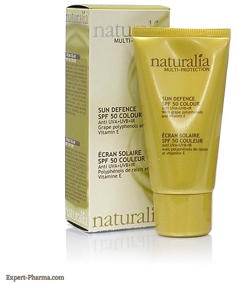 Sonnenschutzcreme - Naturalia Sun Deffence SPF 50 Colour — Bild N1