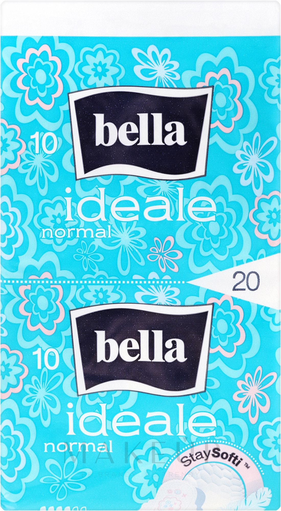 Damenbinden Ideale Ultra Normal Stay Softi 20 St. - Bella — Bild 20 St.