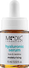 Feuchtigkeitsserum für Gesicht und Hals mit Hyaluronsäure - Pierre Rene Medic Laboratory Hyaluronic Serum Face & Neckline Moisturising — Bild N2