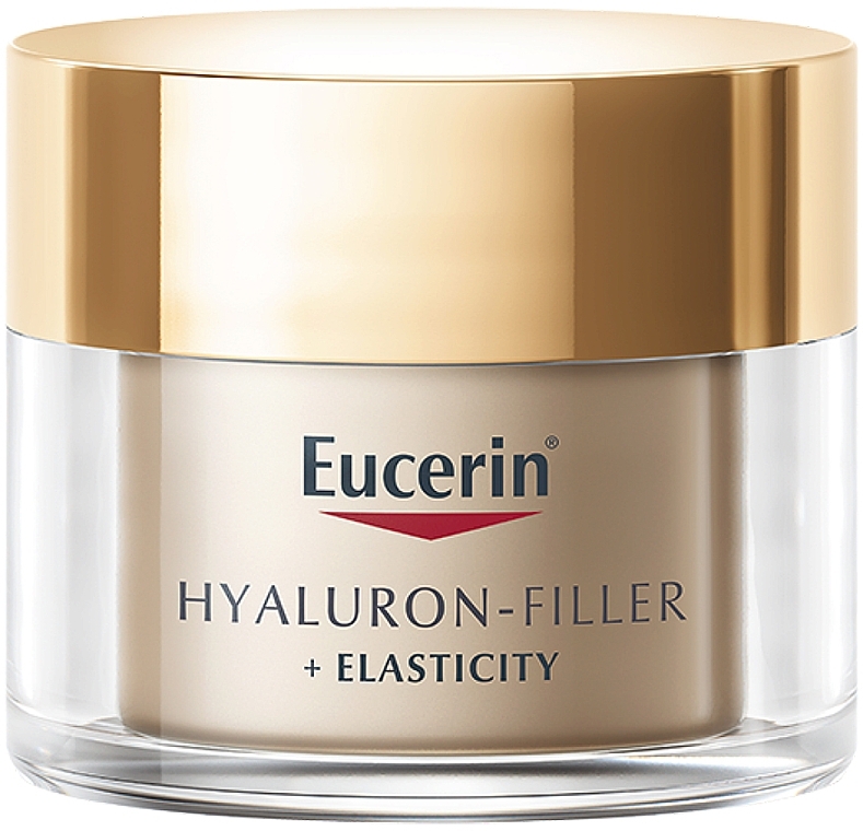 Anti-Aging Nachtcreme für das Gesicht mit Hyaluronsäure - Eucerin Hyaluron-Filler + Elasticity Night Cream — Bild N1