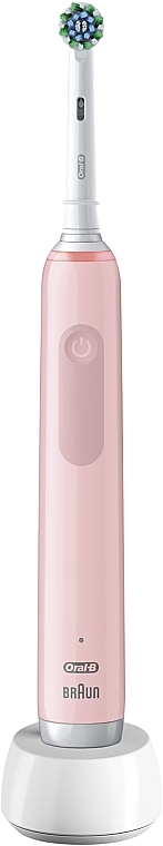 Elektrische Zahnbürste rosa - Oral-B Pro Series 3 Cross Action Electric Toothbrush Pink — Bild N2