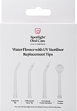 Düfte, Parfümerie und Kosmetik Austauschbare Düsenaufsätze für Munddusche - Spotlight Oral Care Water Flosser With UV Steriliser Replacement Tips