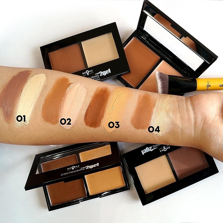 Contouring-Palette - Bronx Colors Contouring Palete — Bild N4