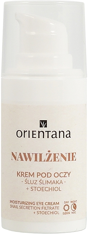 Augencreme für Tag und Nacht mit Schneckenextrakt - Orientana Natural Snail Eye Cream — Bild N2