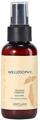 Gesichtsspray - Oriflame Wellosophy Replenish & Energise Face Mist — Bild N1