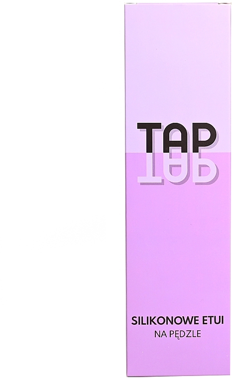 Pnseletui aus Silikon violett - Taptap — Bild N3