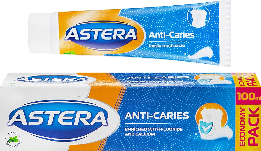 Zahnpasta gegen Karies - Astera Anti-Caries Toothpaste — Bild N1