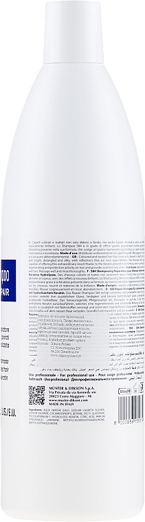 Reparierendes Shampoo für gefärbtes Haar mit hydrolysiertem Keratin - Dikson S84 Repair Shampoo — Bild N2