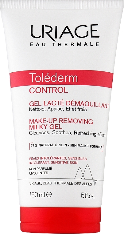 Uriage Tolederm Control Make-Up Removing Milky Gel - Make-up-Entferner Milch — Bild N1