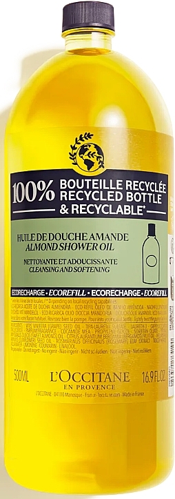 Feuchtigkeitsspendendes Duschöl mit Mandel - L'Occitane Almond Shower Oil (Doypack)  — Bild N1