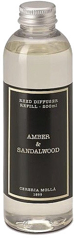 Cereria Molla Amber & Sandalwood - Aroma-Diffusor Amber und Sandelholz (Refill) — Bild N1