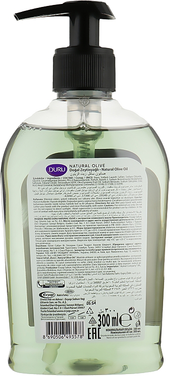 Flüssigseife mit Olivenölextrakt - Duru Natural Olive Liquid Soap — Bild N2