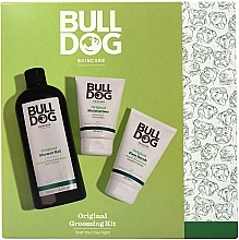 Düfte, Parfümerie und Kosmetik Set - Bulldog Skincare Original Grooming Kit (sh/gel/500ml + f/cr/100ml + f/scr/125ml)