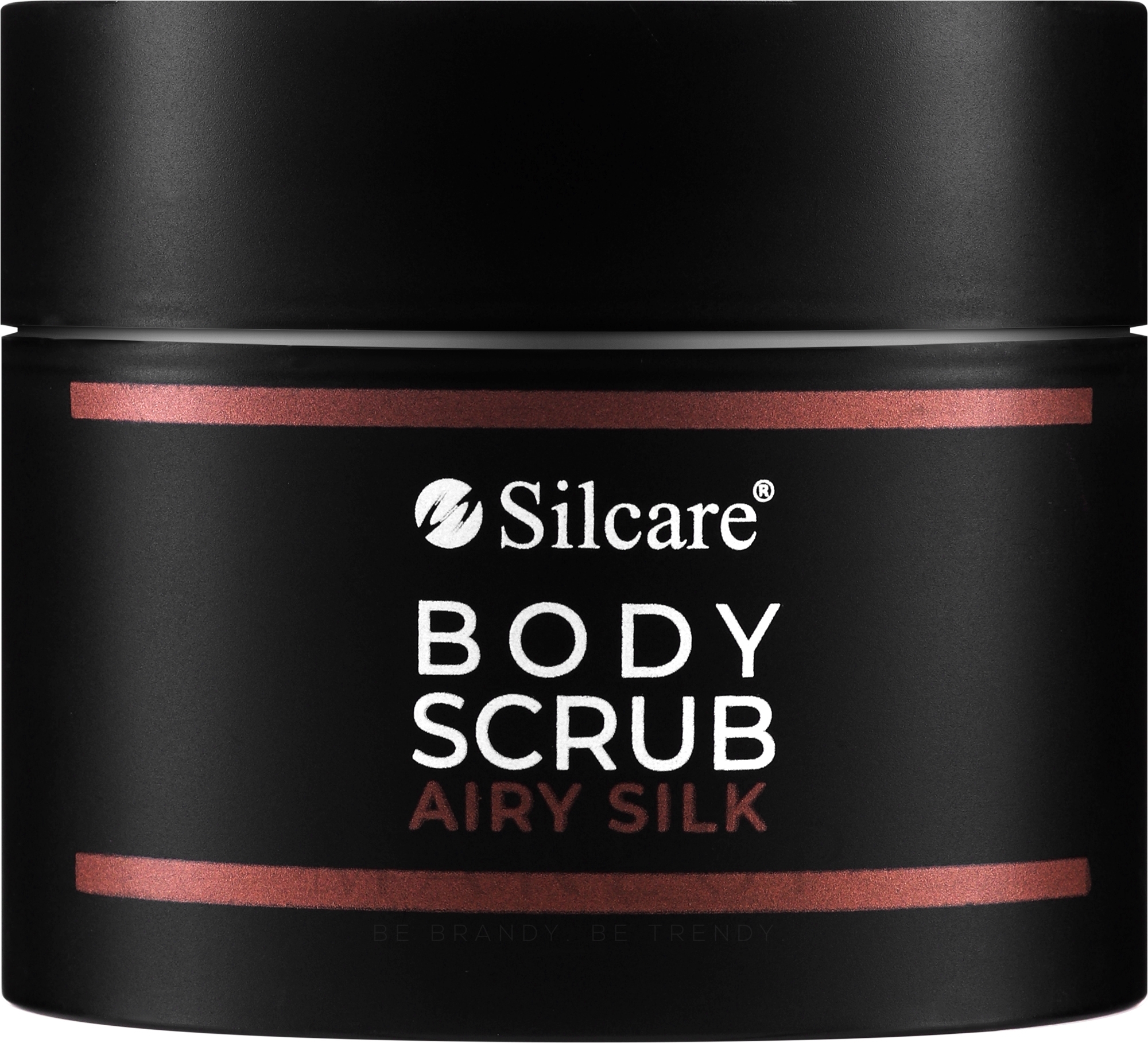 Weichmachendes Körperpeeling - Silcare Airy Silk Body Scrub So Rose! So Gold! — Bild 300 g