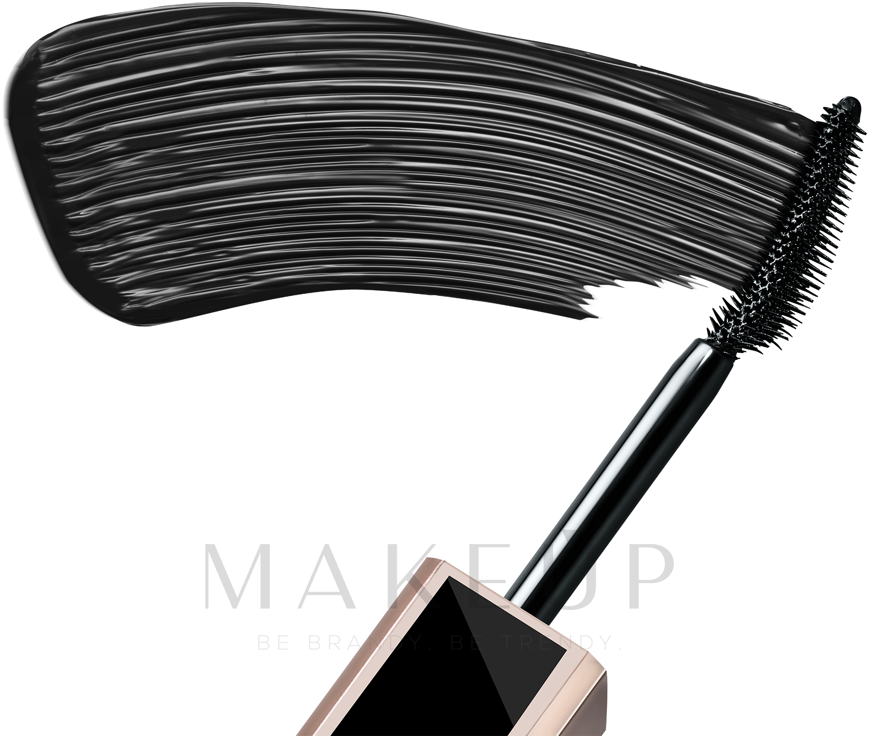 Nicht klumpende Mascara für aufgefächerte und geliftete Wimpern - Lancome Lash Idole Mascara — Bild 01 - Glossy Black
