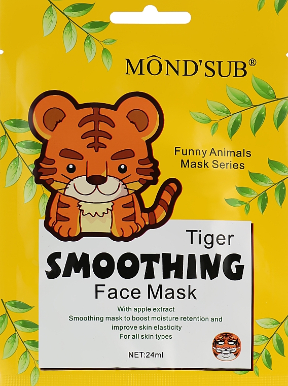 Glättende Gesichtsmaske mit Tiger-Print - Mond'Sub Tiger Smoothing Face Mask — Bild N1