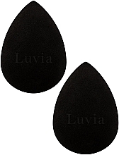 Make-up-Pinsel-Set 2 St. schwarz - Luvia Cosmetics Classic Make-up Sponge Kit  — Bild N2