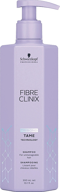 Glättendes Shampoo mit Ceramiden - Schwarzkopf Professional Fibre Clinix Tame Shampoo — Bild N1