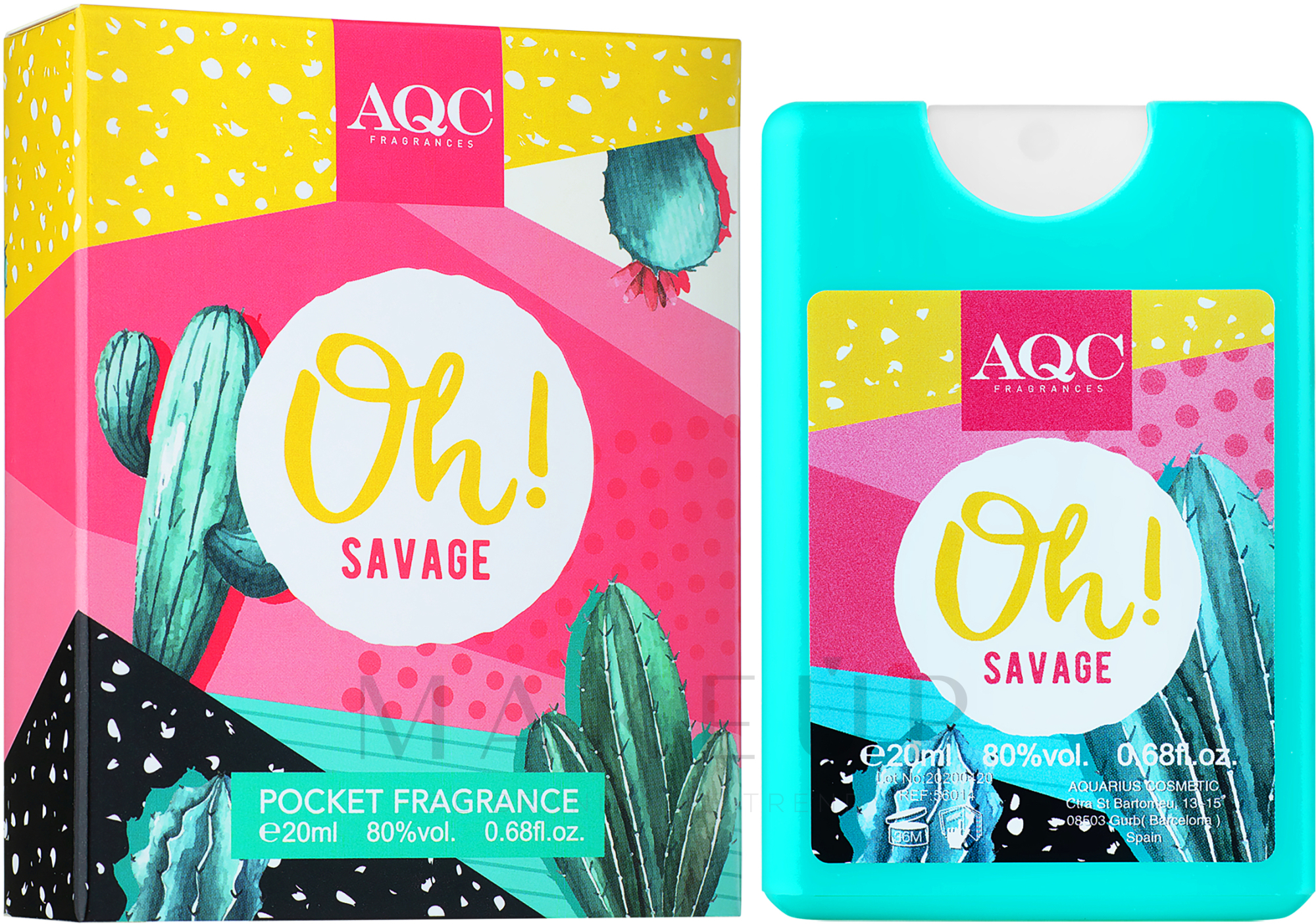 AQC Fragrances Oh Savage - Eau de Toilette  — Bild 20 ml
