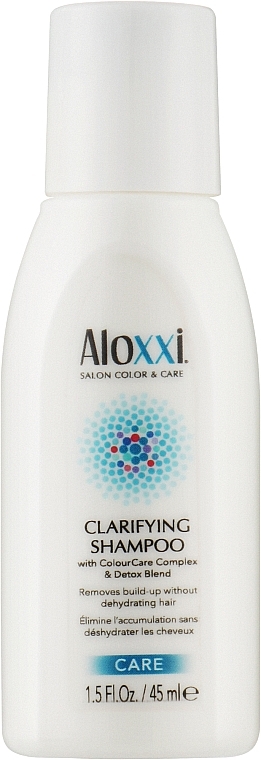 Reinigendes Detox-Haarshampoo - Aloxxi Clarifying Shampoo (Mini)  — Bild N1