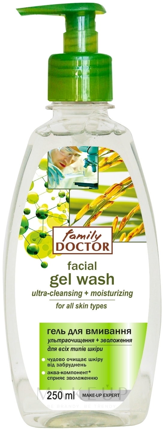 Reinigendes Gesichtswaschgel für alle Hauttypen - Family Doctor — Bild 250 ml