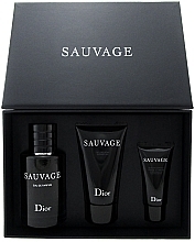 Dior Sauvage - Duftset (Eau de Parfum 60ml + Duschgel 50ml + After Shave Balsam 20ml)  — Bild N4