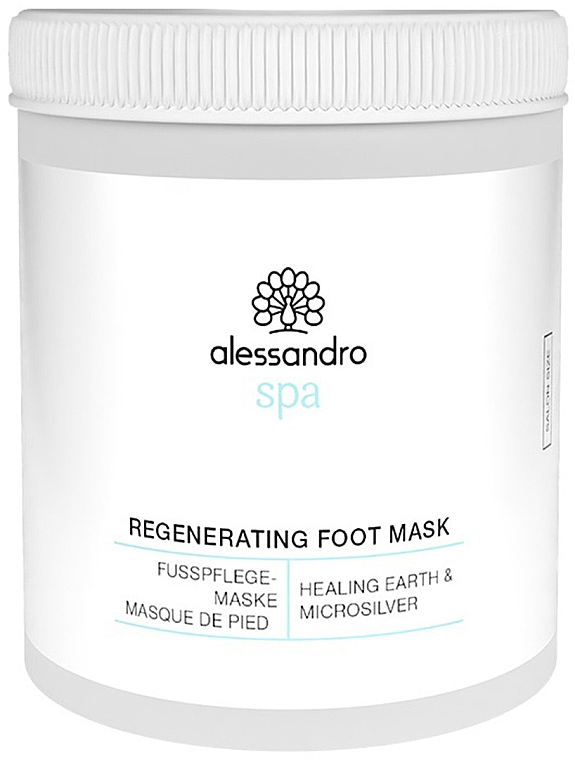 Regenerierende Fußmaske - Alessandro International Regenerating Foot Mask Salon Size — Bild N1