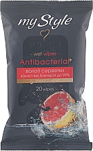 Antibakterielle Feuchttücher Grapefruit 20 St. - My Style — Bild N1